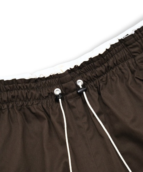 CAMIEL FORTGENS ブラウン M CAMIEL FORTGENS パンツ 「CAMIEL FORTGENS」 KNEE SHORTS
