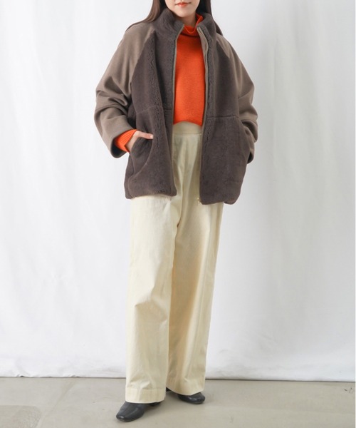 「LUCA/LADY LUCK LUCA」 ブルゾン FREE アイボリー レディース_画像8