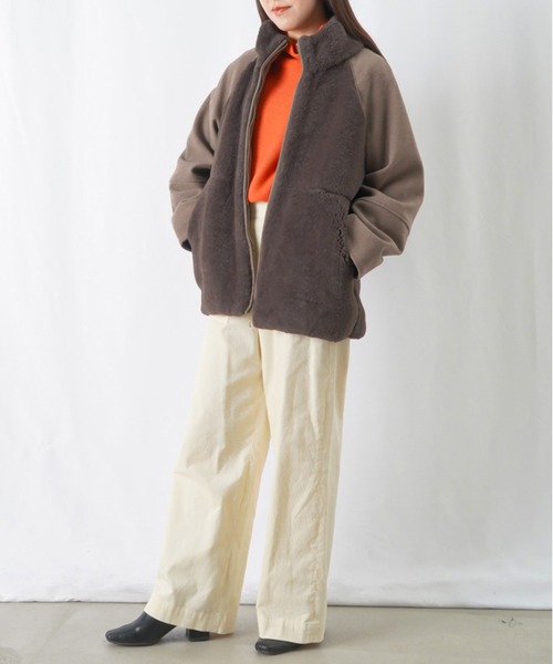 「LUCA/LADY LUCK LUCA」 ブルゾン FREE アイボリー レディース_画像9