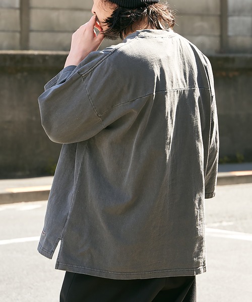 ゲイナー　スーパー　7 23cm wide 広幅 Goodwear tシャツ 「Goodwear」製品染め7分袖SUPER BIG