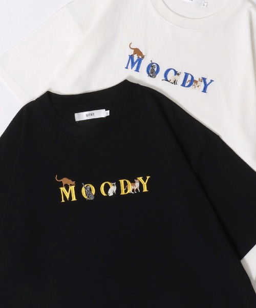 SITRY tシャツ Animal ＆Ghost Embroidery T-Shirt/別注