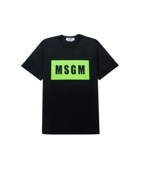 ★送料・関税込★MSGM★ボックス ロゴ 半袖Tシャツ★ 楽天市場】【17日0時〜48h限定ポイント5倍】 エムエスジーエム