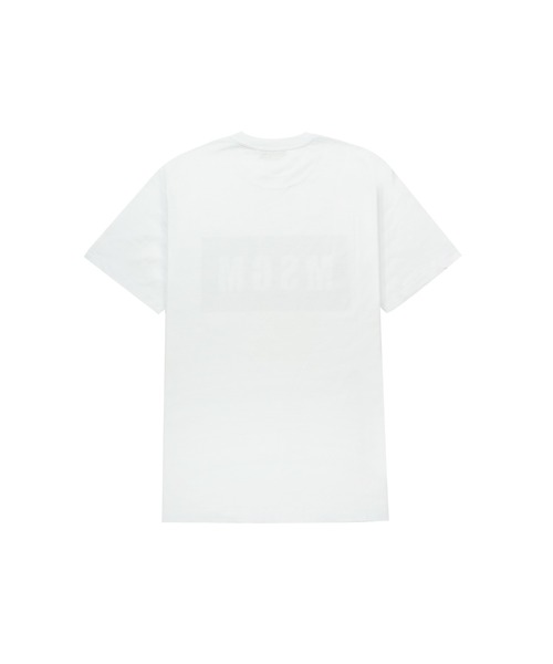 ★韓国の人気★【MSGM】★ボックス ロゴ 半袖Tシャツ★関税込★ MSGM(エムエスジーエム) BOX LOGO Tシャツ 2640MM64 ブラック