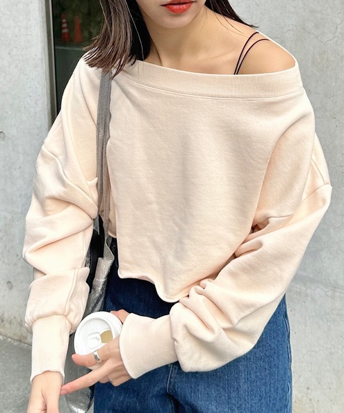 [Kastane] тренировочный cut and sewn L Pink Lady -s