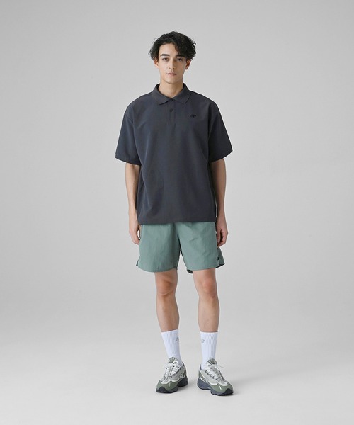 ポロシャツ MET24 Woven Polo Shirt メンズ | New Balance | 23