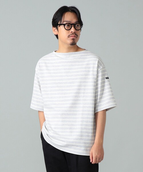 BEAMS F（ビームスF） tシャツ SAINT JAMES / ルーズフィット ボーダー