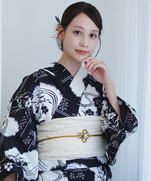 utatane 浴衣 選べる浴衣3点セット utataneオリジナル 国内染色