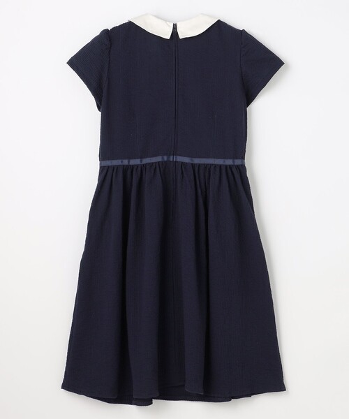 ワンピース 「150-160cm」サッカーストライプ ワンピース キッズ 子供服 女の子の画像