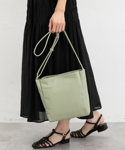 レディース ショルダーバッグ Honeys（ハニーズ） ショルダーバッグ バッグ やわらか多ポケット