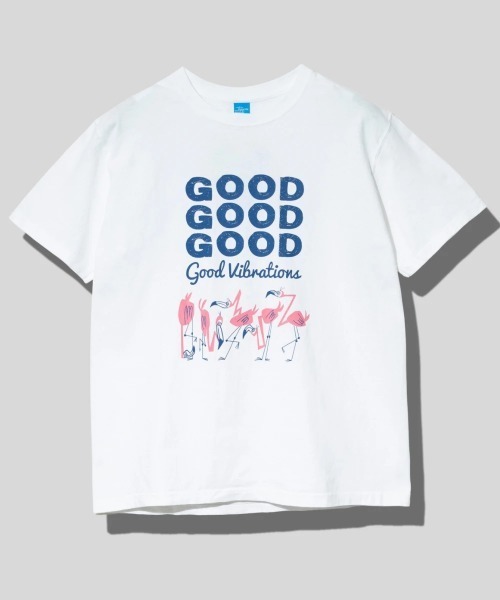 goodon リバーシブルT フラミンゴ goodon リバーシブルT フラミンゴ - メルカリ