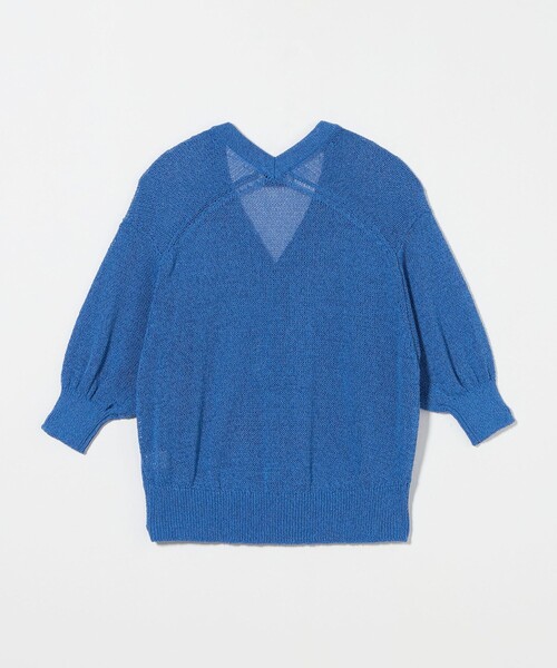 UNITED ARROWS カーディガン ペーパー ハーフスリーブ