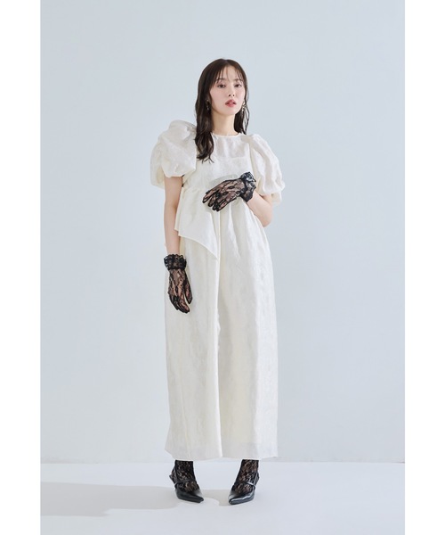 niana 結婚式　お呼ばれドレス　 M ホワイト×ブラック niana（ニアナ） ドレス : ZOZOTOWN Yahoo!店 - 通販 - Yahoo!ショッピング