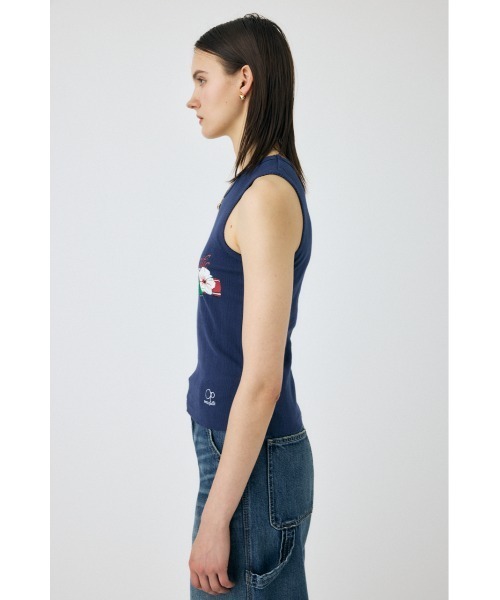 MOUSSY（マウジー） タンクトップ ノースリーブ OP GRAPHIC タンク