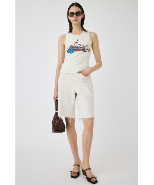 MOUSSY（マウジー） タンクトップ ノースリーブ OP GRAPHIC タンク