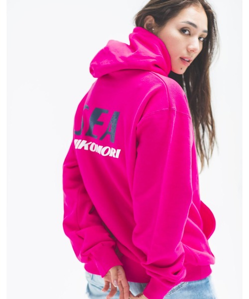 パーカー 「mikomori × WINDANDSEA」 HOODED PARKA(C0310) レディース メンズ WIND AND SEA パーカー 「mikomori × WINDANDSEA」 HOODED PARKA