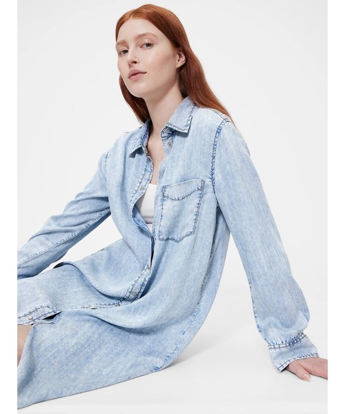 【関税込】DVF ★永遠に愛されるデザイン★デニム シャツドレス デニム シャツドレス | LAUREN RALPH LAUREN (Women)/ローレン