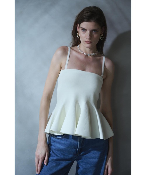 エステラケー　ベアニットぺプラムニットTOP Estella.K Raisa Knit Top ベアニットペプラムニットTOP レディース