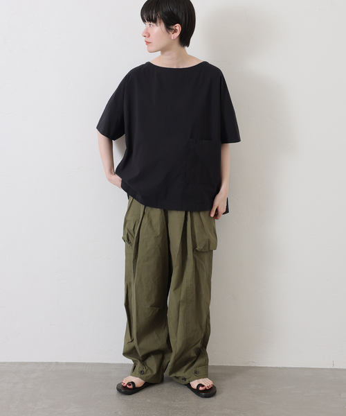 journalstandard luxe リネンヘリンカーゴパンツ JOURNAL STANDARD LUXE（ジャーナルスタンダード ラックス）の