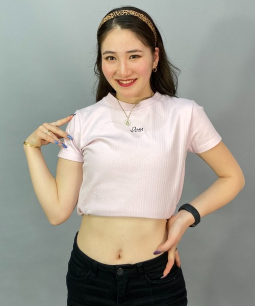 「RVCA」 半袖Tシャツ L ホワイト レディース