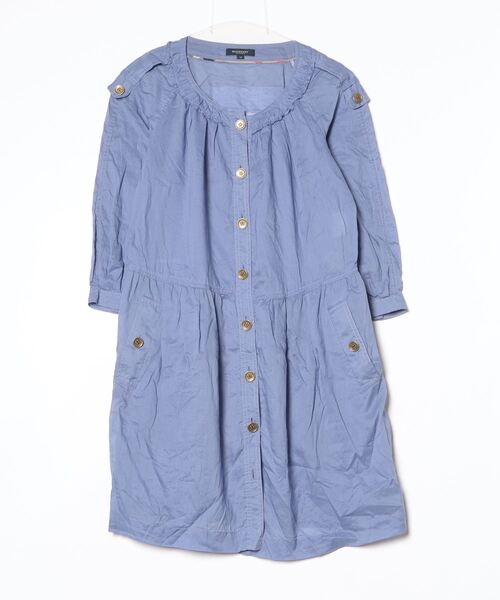 バーバリー　6y120cm 長袖ワンピース BURBERRY 「BURBERRY」 長袖ワンピース 38 パープル レディース