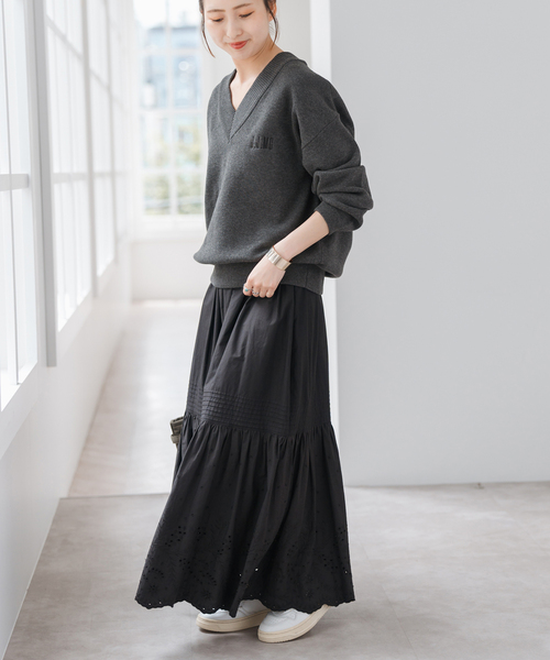 アパルトモン　J.J.MERCER/ジェイジェイマーサー V NECK KNIT J.J.MERCER/ジェイジェイマーサー】 V NECK KNIT（ニット／セーター