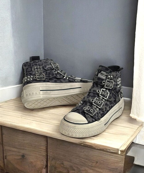 ASH スニーカー ASH/アッシュ 「RAINBOW STUDS」レオパード柄