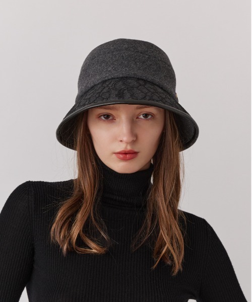 Chapeau d' O（シャポードオー） 帽子 ハット Race Brim Beaver Cloche
