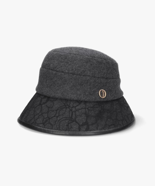 Chapeau d' O（シャポードオー） 帽子 ハット Race Brim Beaver Cloche
