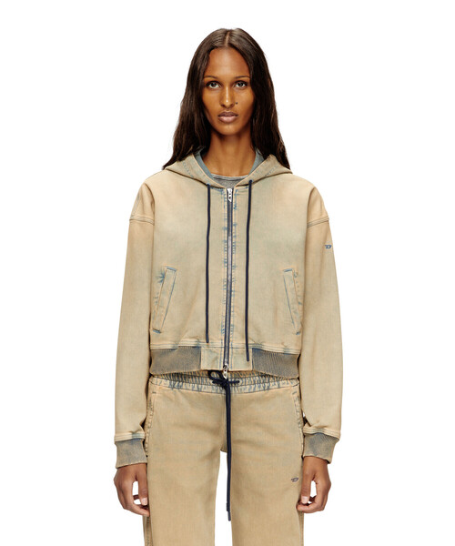 DIESEL（ディーゼル） パーカー ウィメンズ ジョグ ジップアップ