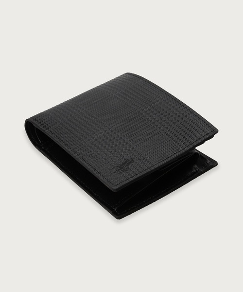 POLO RALPH LAUREN（ポロ・ラルフローレン） 財布 エンボスレザー ビル