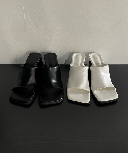 「Didot.showroom」 ミュール 23cm ブラック レディース_画像8