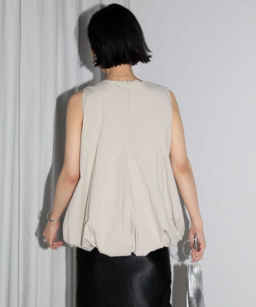 「leimn」 ノースリーブトップス M ブラック レディース_画像7