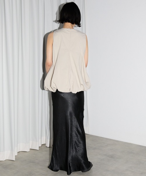 「leimn」 ノースリーブトップス M ブラック レディース_画像8