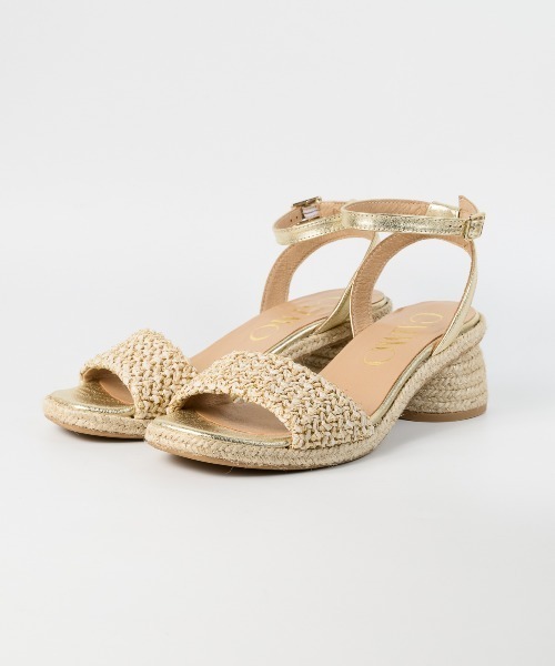 「GAIMO」 ヒールサンダル 37 アイボリー レディース_画像3