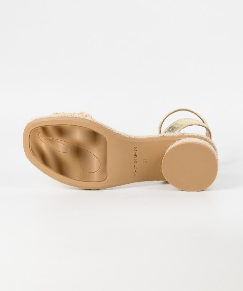 「GAIMO」 ヒールサンダル 37 アイボリー レディース_画像7