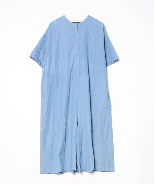 mizuiroind」 オールインワン - ブルー レディース mizuiro-ind work