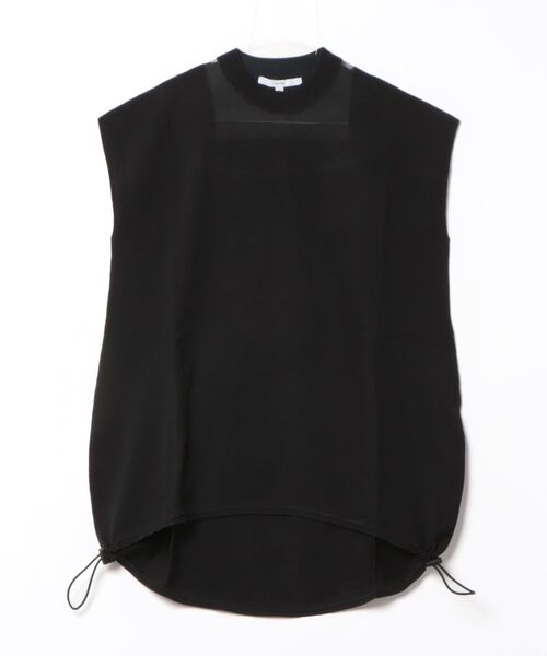 UN3D.（アンスリード） ノースリーブニット 38 ブラック レディース