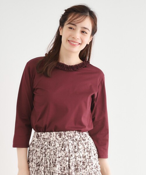 LAURA ASHLEY（ローラアシュレイ） tシャツ 「人気デザイン！7分袖