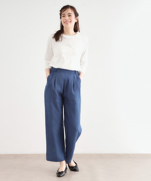 LAURA ASHLEY（ローラアシュレイ） tシャツ 「人気デザイン！7分袖
