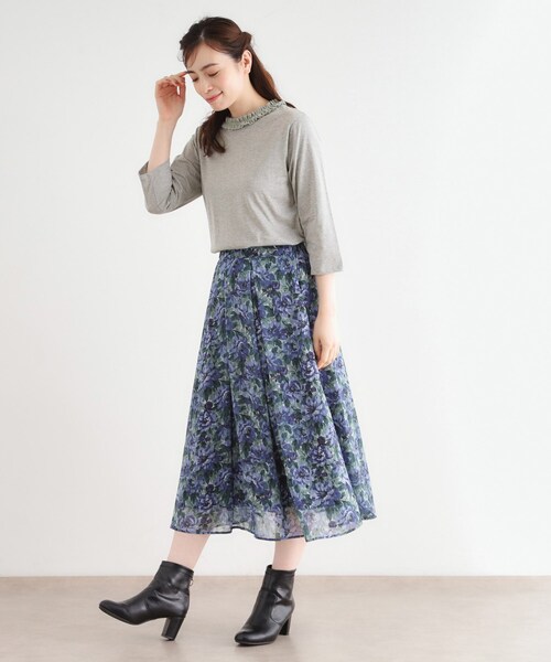 LAURA ASHLEY（ローラアシュレイ） tシャツ 「人気デザイン！7分袖