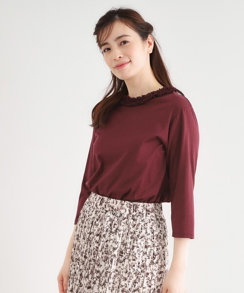 LAURA ASHLEY（ローラアシュレイ） tシャツ 「人気デザイン！7分袖