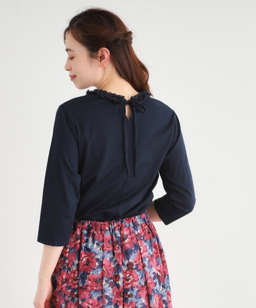 LAURA ASHLEY（ローラアシュレイ） tシャツ 「人気デザイン！7分袖