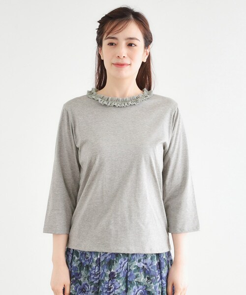LAURA ASHLEY（ローラアシュレイ） tシャツ 「人気デザイン！7分袖