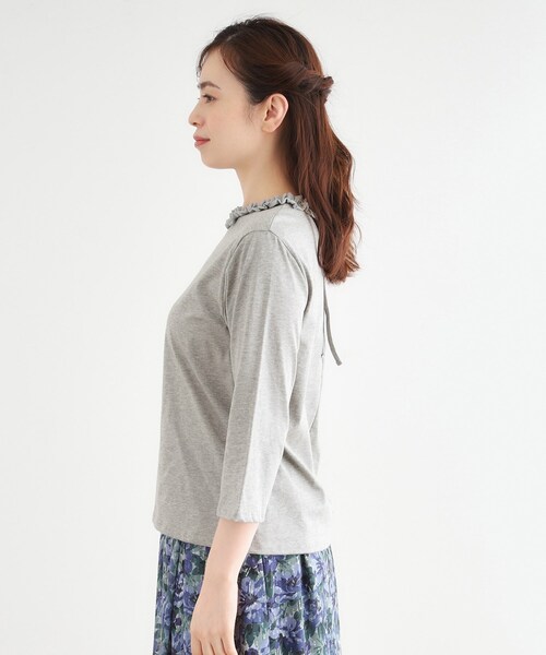 LAURA ASHLEY（ローラアシュレイ） tシャツ 「人気デザイン！7分袖