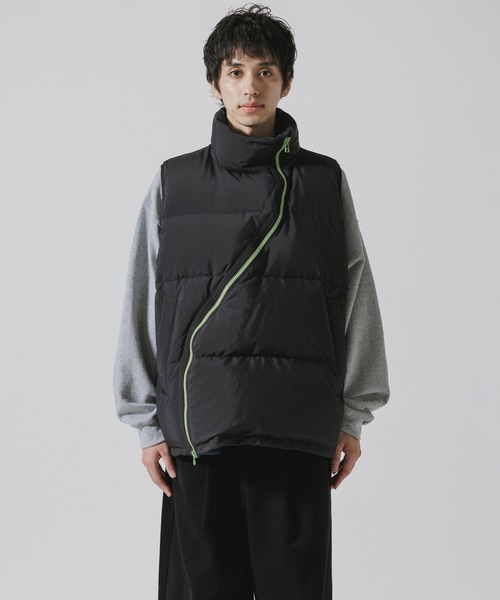 FACETASM（ファセッタズム） ダウンベスト ベスト FLOWING DOWN VEST