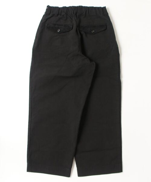 VOAAOV（ヴォアーブ） パンツ DOUBLE FACE GARMENT DYE Tuck Wide