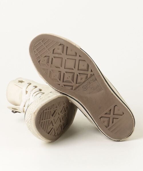 「CONVERSE」 ハイカットスニーカー 25cm ホワイト レディース_画像3