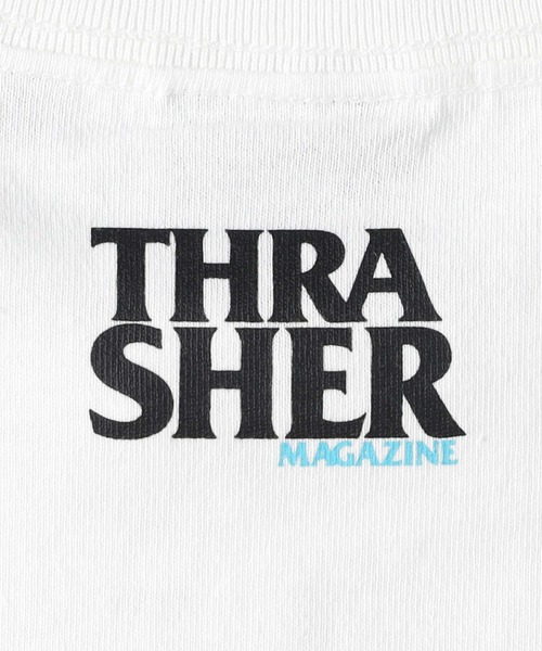 「THRASHER」 半袖Tシャツ X-LARGE ホワイト メンズ_画像2
