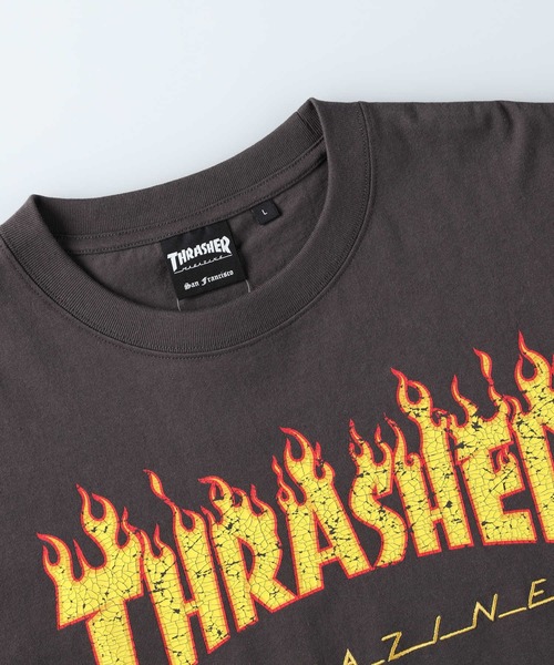 「THRASHER」 半袖Tシャツ X-LARGE ホワイト メンズ_画像6
