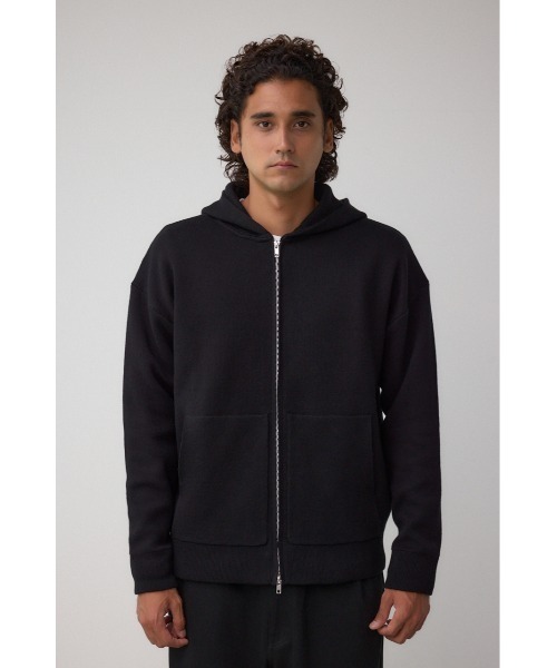 AZUL BY MOUSSY（アズールバイマウジー） パーカー ニットジップアップ